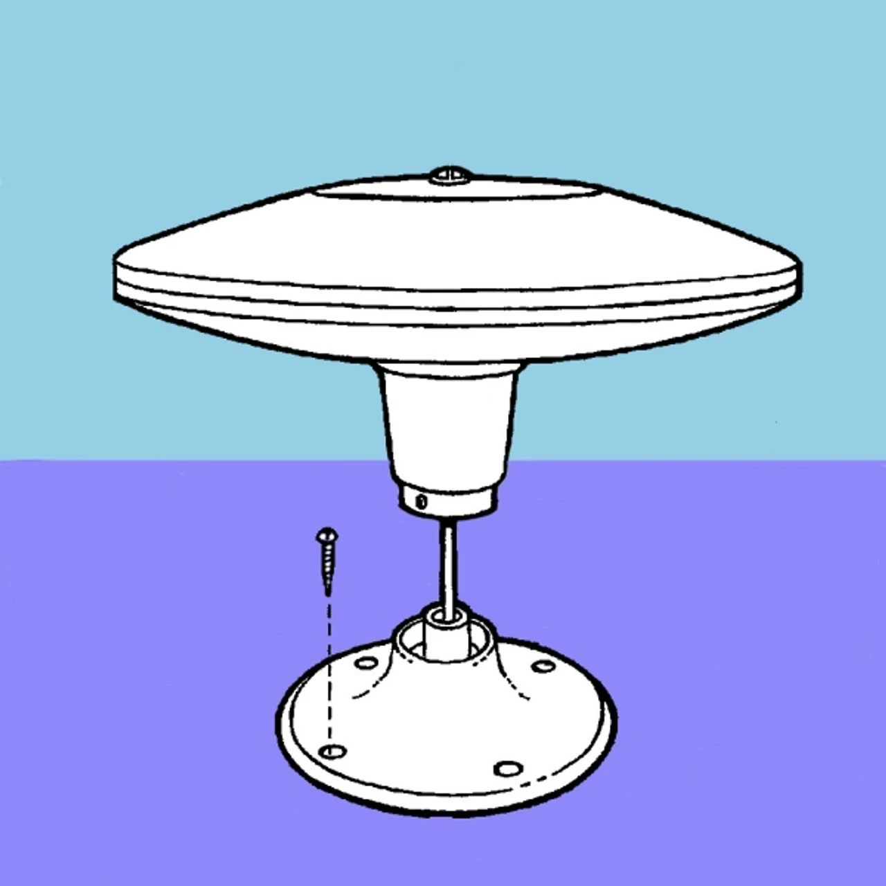 Vision Plus Status 350 Omni-Directional Antenna With VP2 TV Amplifier - Image 5