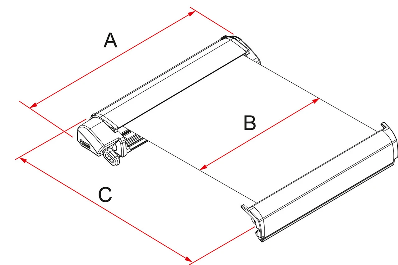 Fiamma F80S Motorhome And Campervan Roof Mounted Awning - Image 7