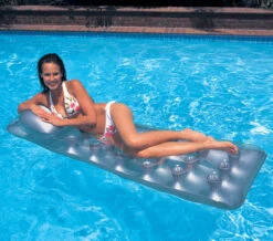 Intex 18 Pocket Inflatable Lilo Sun Tanner Lounger