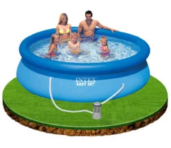Intex 10ft X 30” Easy Set Above Ground Pool With Filter Pump