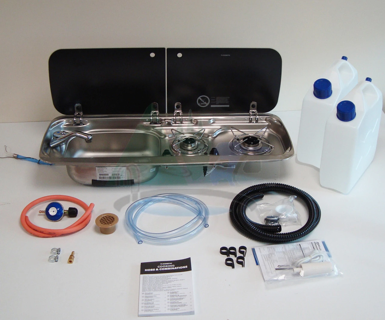 Dometic-Smev 9222 Hob And Sink Van Conversion Kit 1 Inc Template
