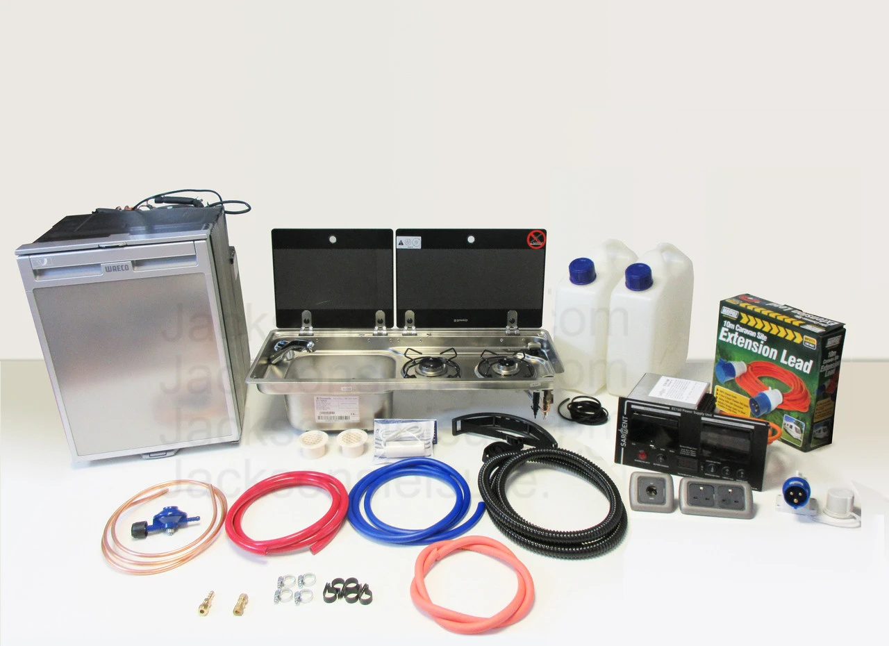 Dometic-Smev 9722 Hob And Sink CRX50 Fridge & Sargent EC160 Van Conversion Kit 2 - Image 2