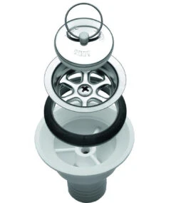 Dometic-Smev AC545/AC535 Siphon Straight Caravan Waste Water Fitting