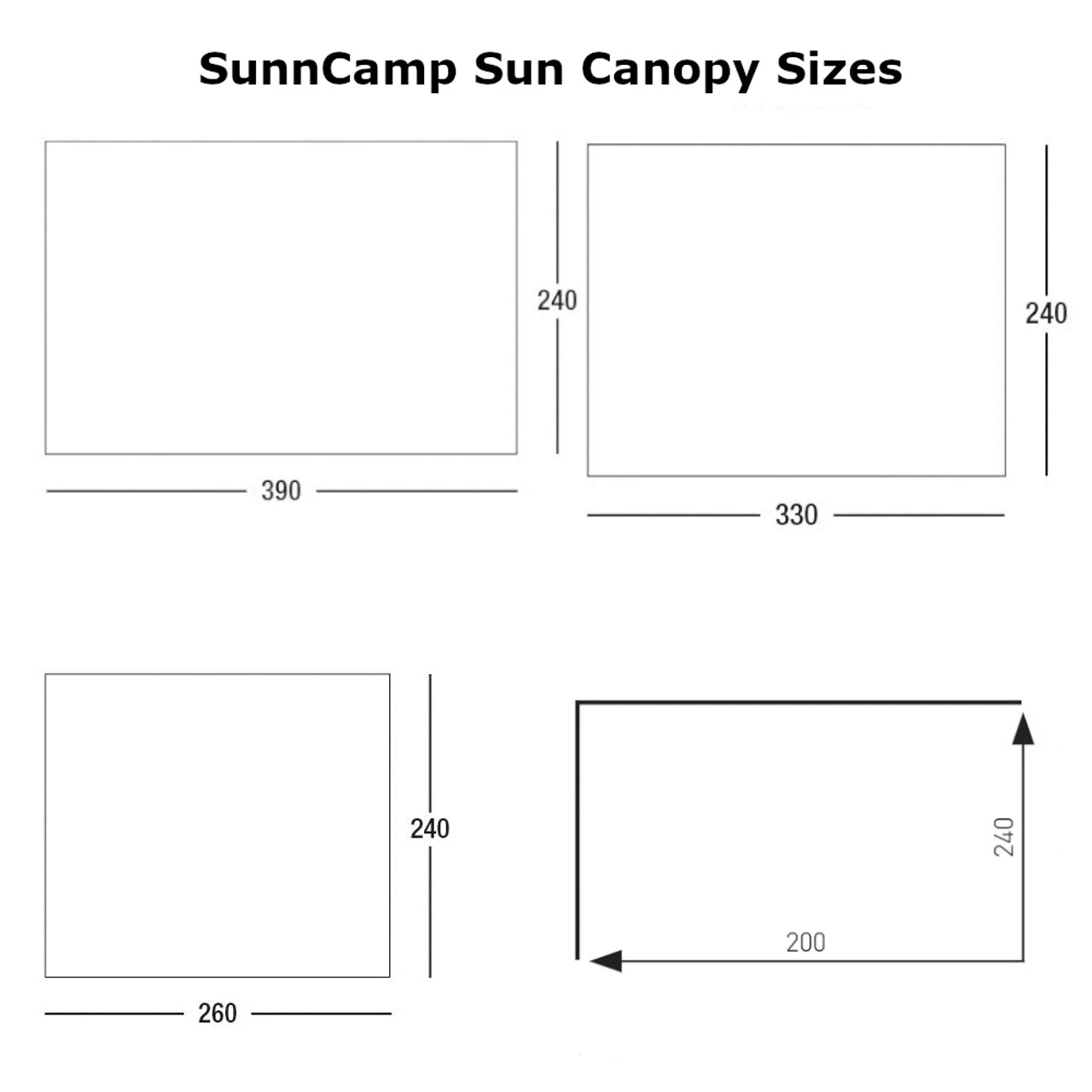 SunnCamp Swift Sun Canopy Caravan Porch - Image 5