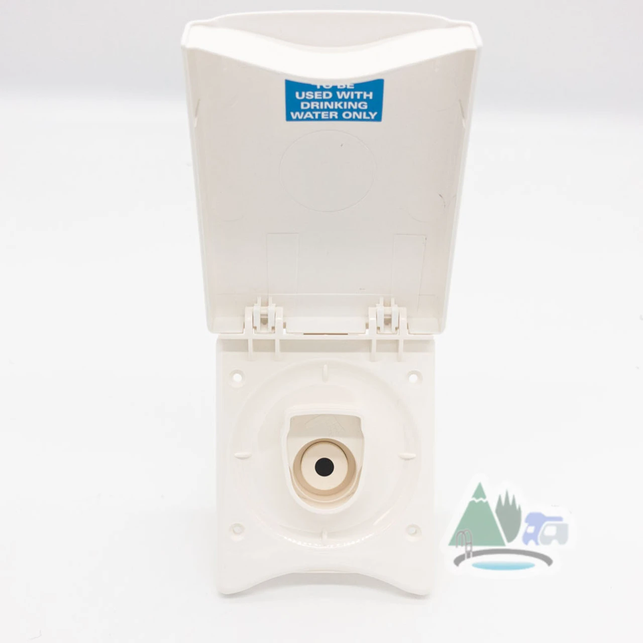 Spare Truma Water Inlet Housing In White For Caravan Or Motorhome - Image 3