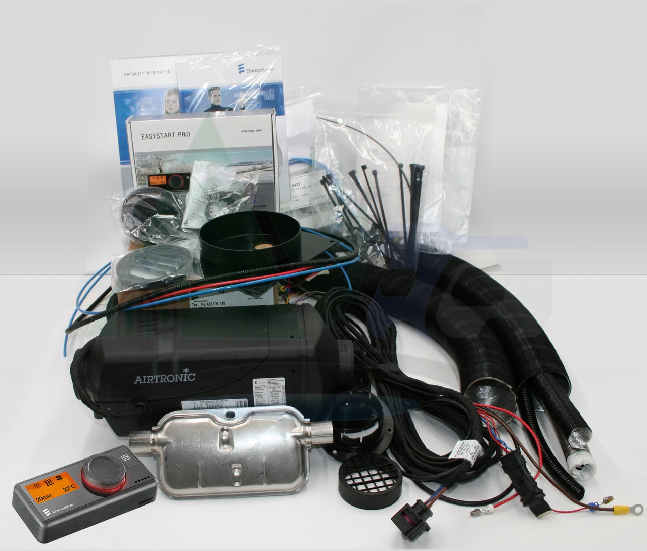 Eberspacher Airtronic D2L Volkswagen VW T5 T6 Internally Mounted Campervan Diesel Heater