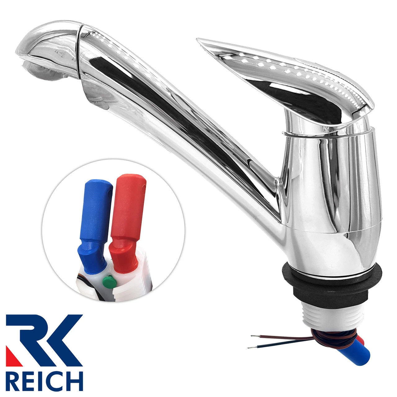 Reich Pelikan Single Lever Campervan Caravan Mixer Tap - Image 3