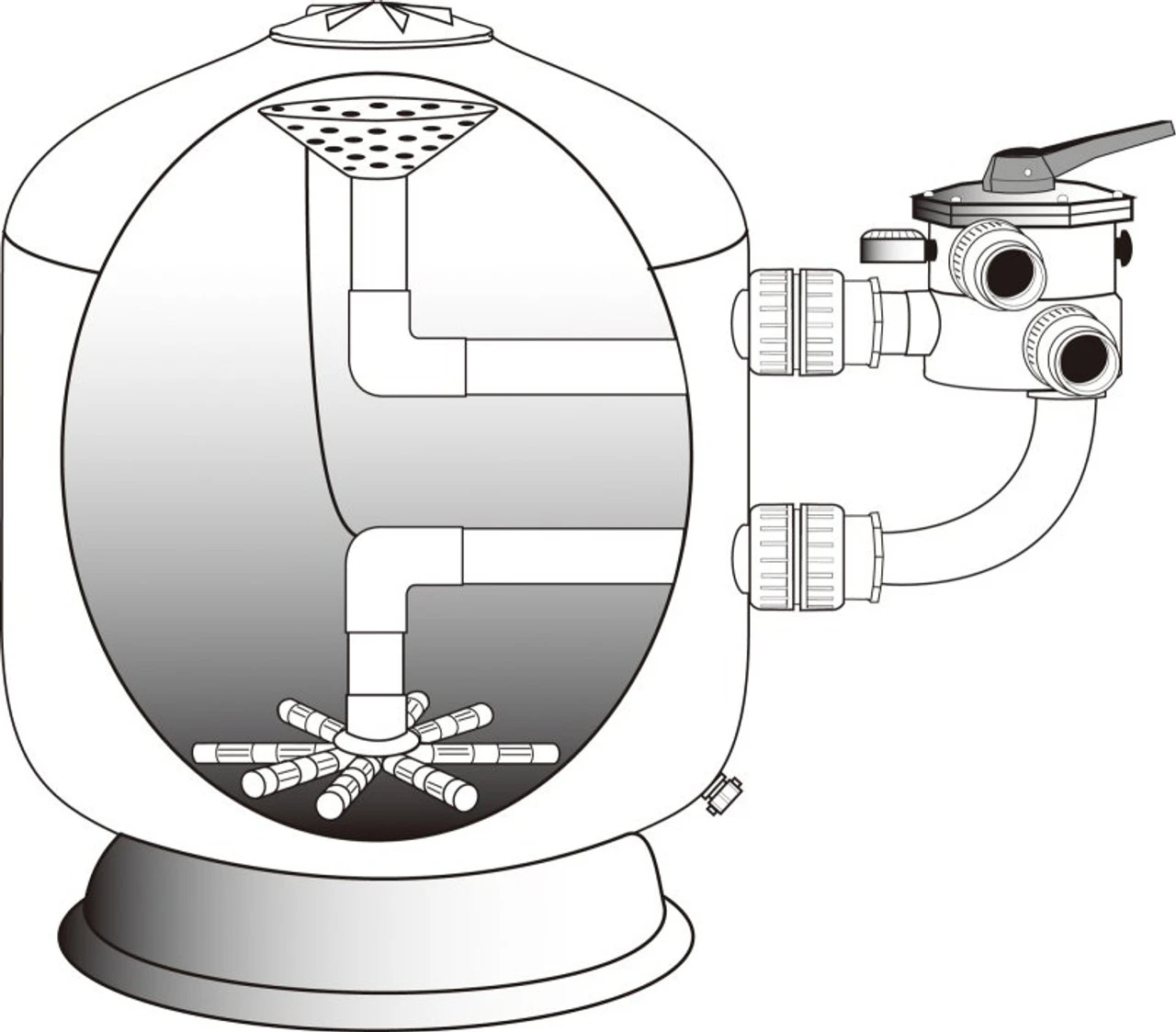 Lacron Swimming Pool Sand Filter - Image 5