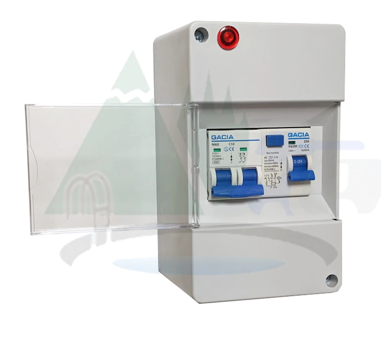 25 Amp Mains Consumer Unit For Caravan Or Campervan - Image 2