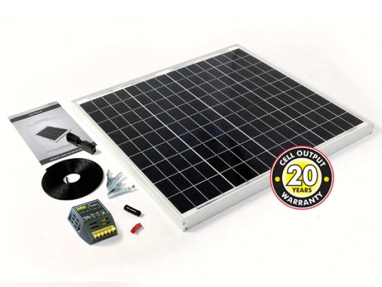 PV Logic 60w Caravan Solar Panel Kit With 4Ah Controller