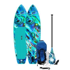 Sandbanks Ultimate Art Paddle Board Package - Paua