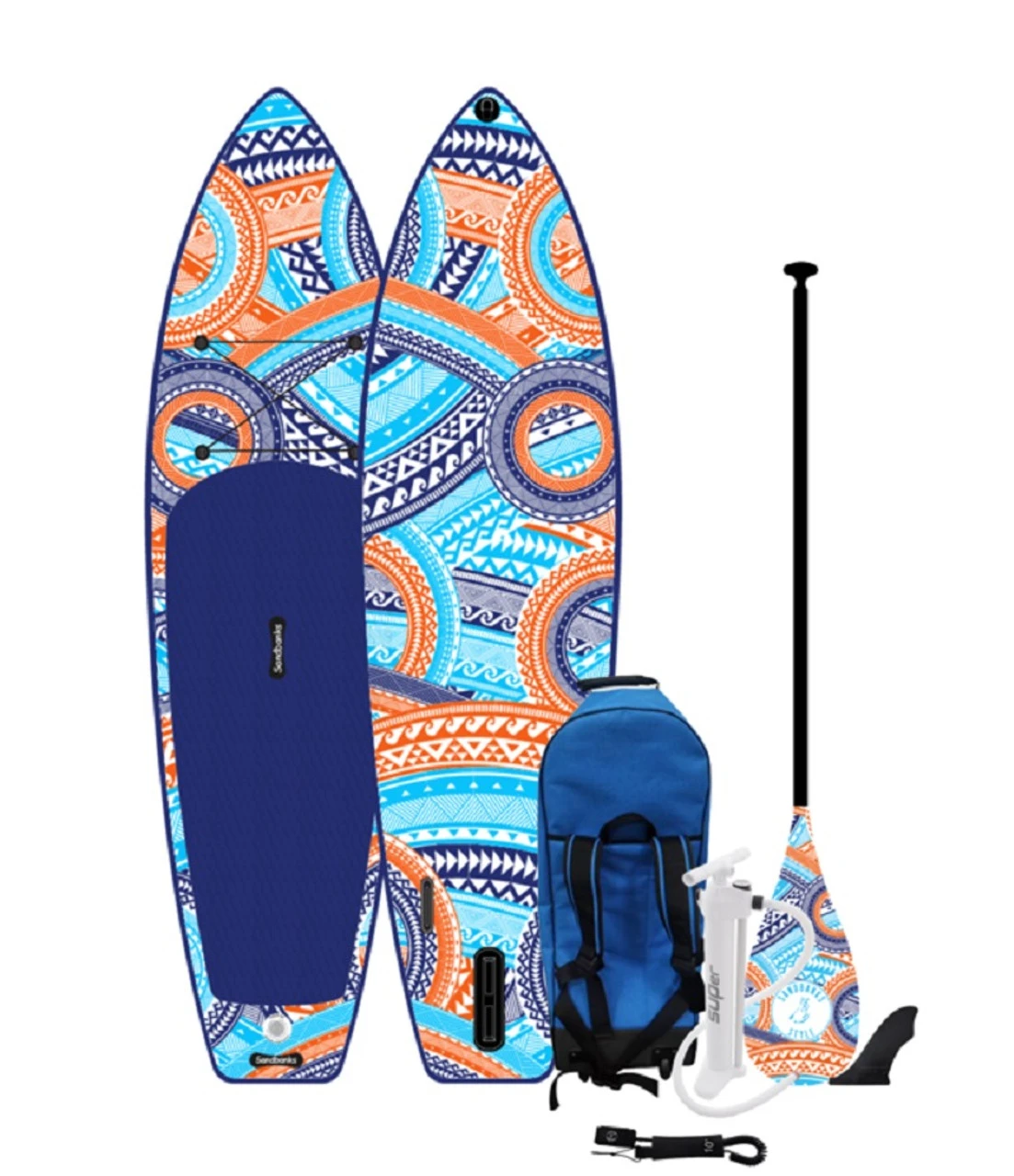 Sandbanks Ultimate Art Paddle Board Package - Maui