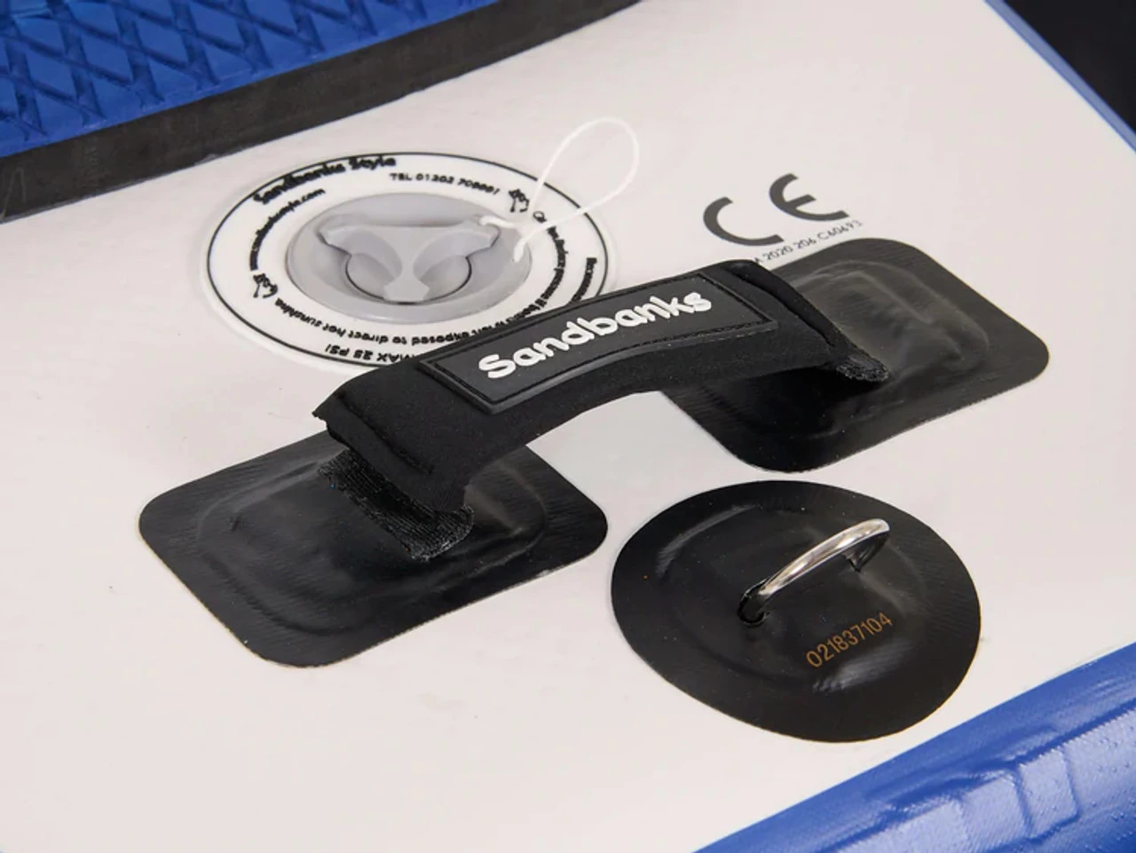 Sandbanks SUP Style Wave 9' 6" ISUP Inflatable Paddle Board - Image 5