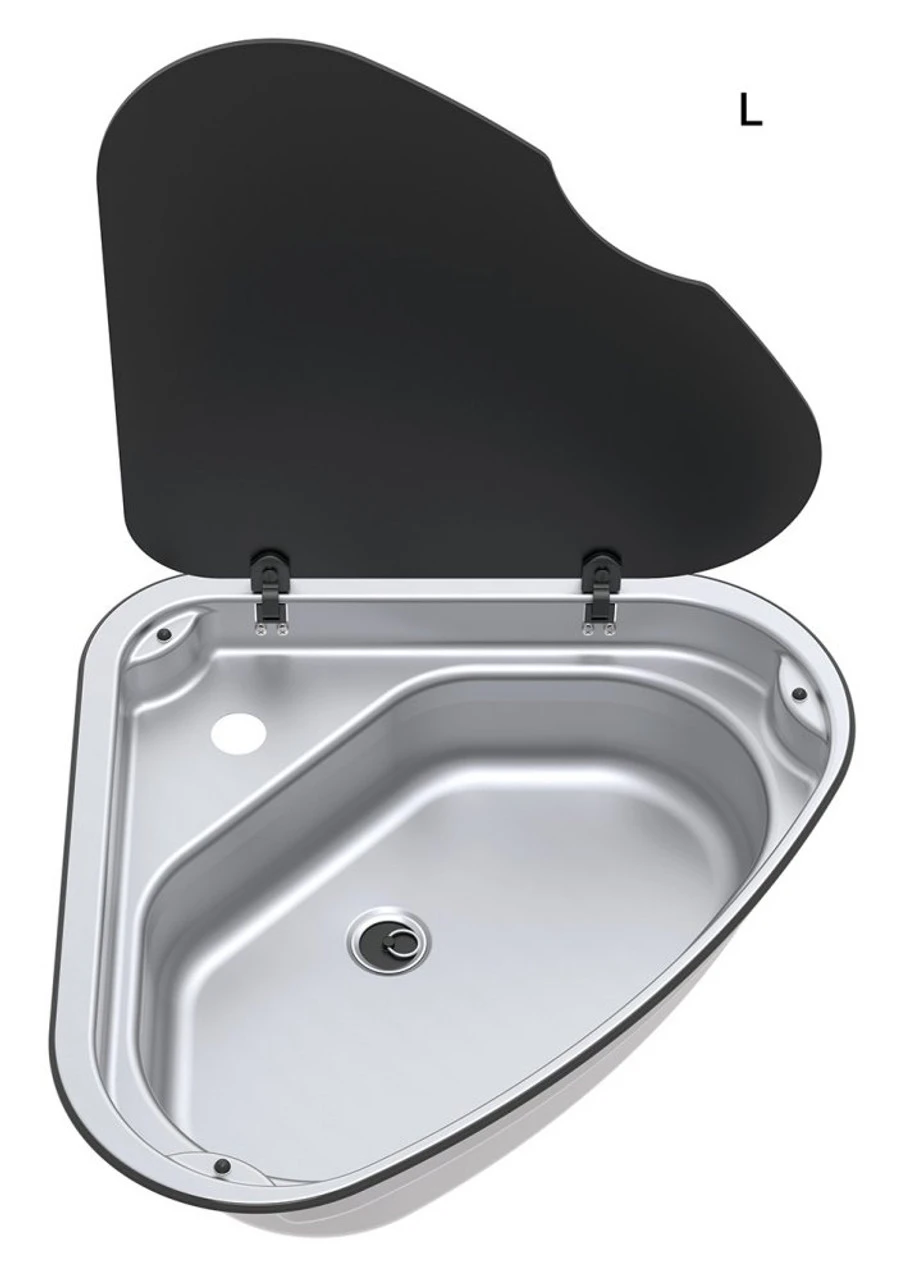 Thetford Spinflo Basic Line Triangular Caravan Sink - Image 2