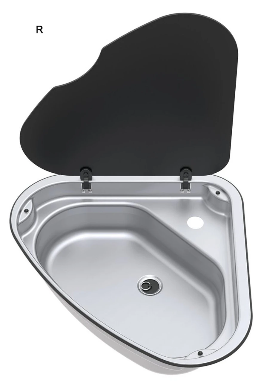 Thetford Spinflo Basic Line Triangular Caravan Sink - Image 3