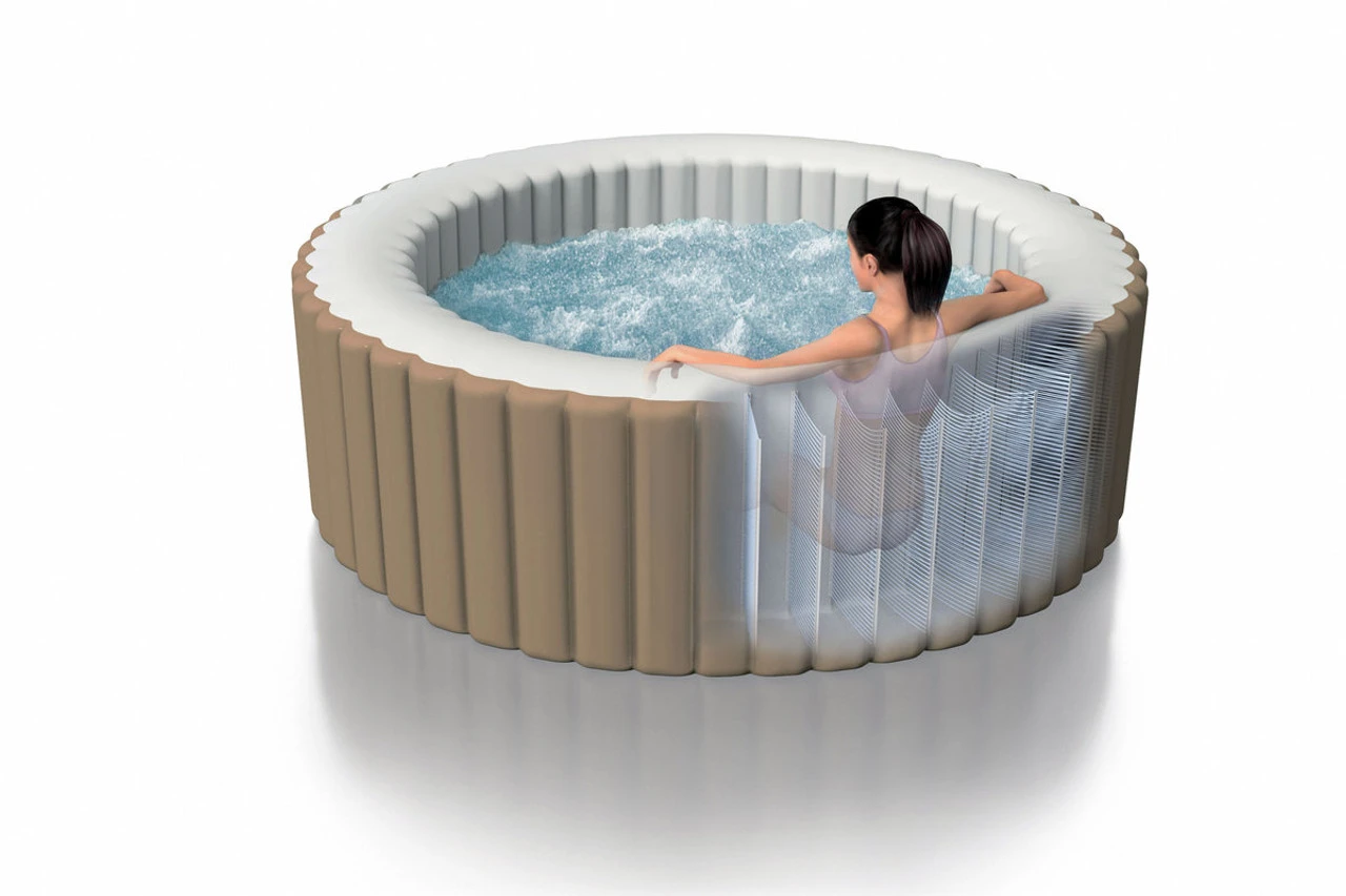 Intex PureSpa Bubble Therapy Inflatable Hot Tub Spa - Image 4