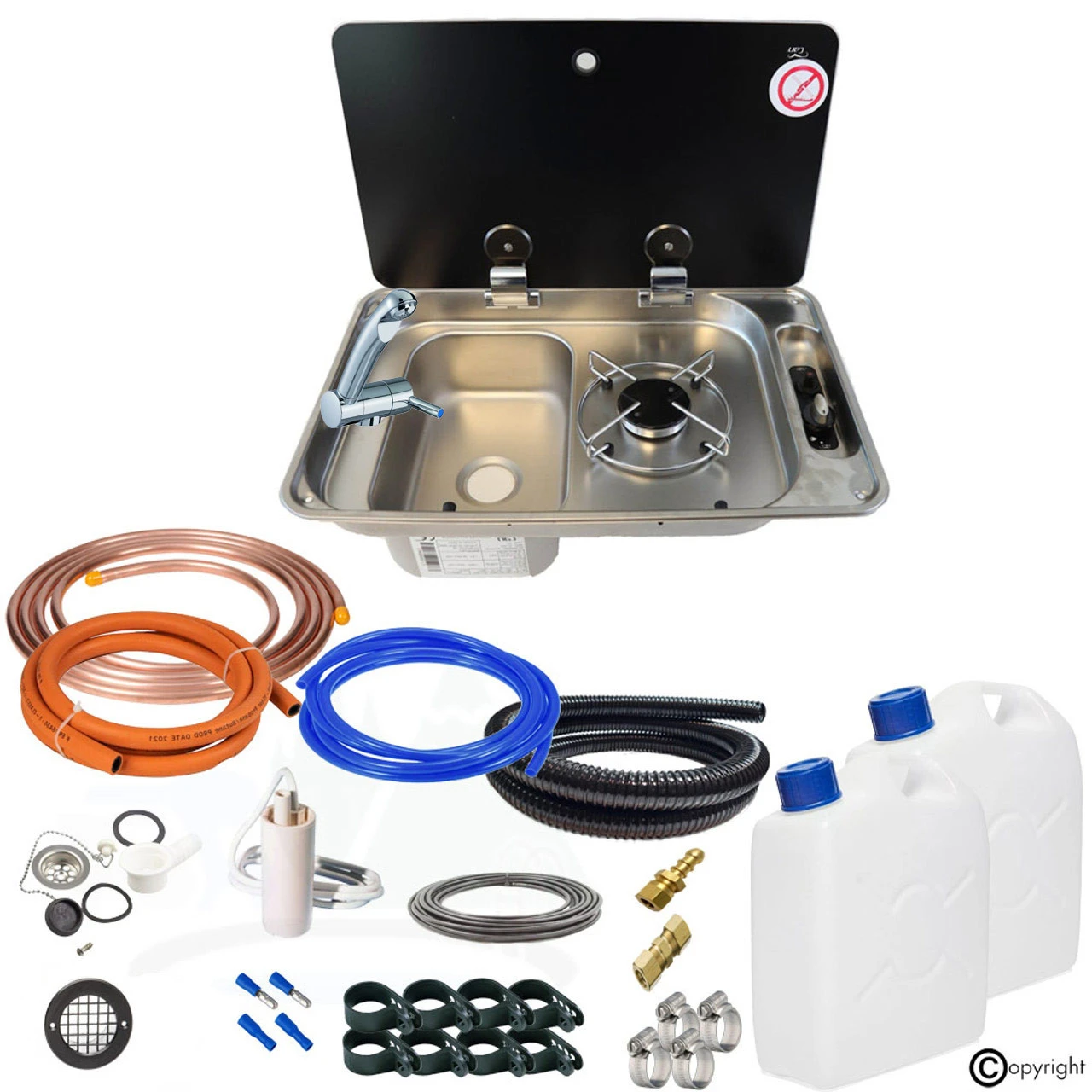 CAN FL1323 FL1324 Hob And Sink Camper Van Conversion Universal Kit - Image 2