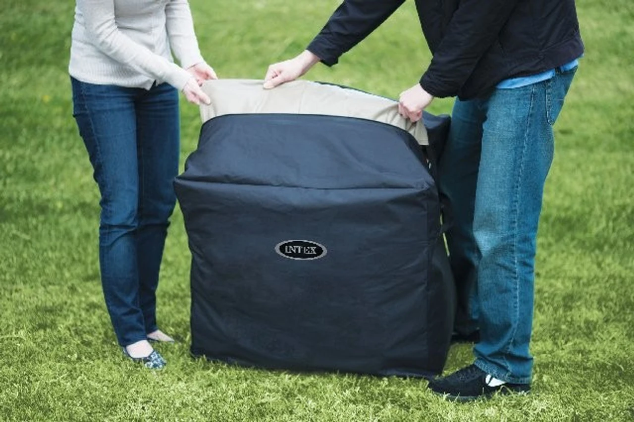 Intex PureSpa Bubble Therapy Inflatable Hot Tub Spa - Image 7