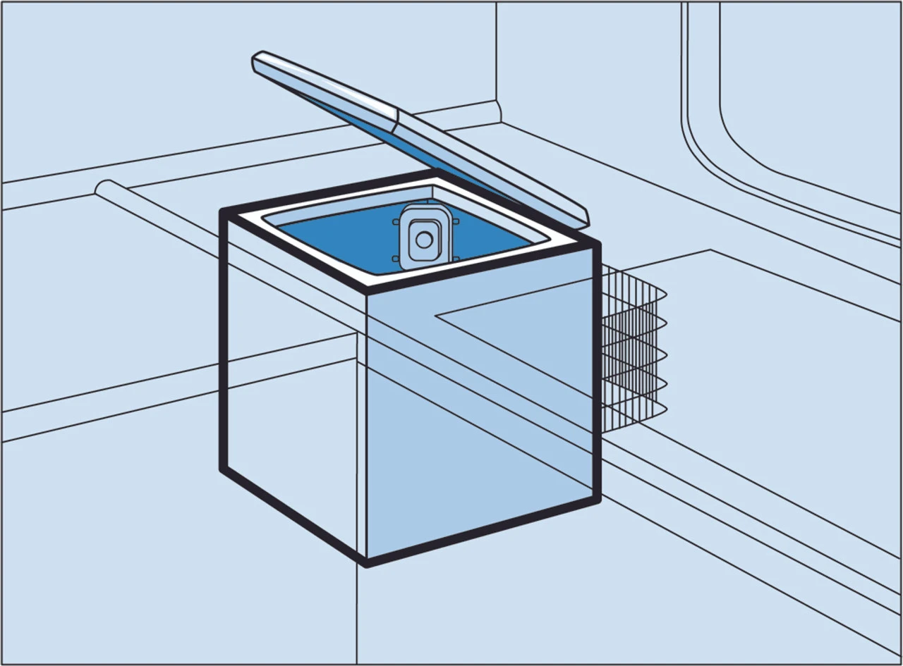 Dometic Waeco Coolmatic CB36 Top Loading Fridge Campervan And Marine Use - Image 2