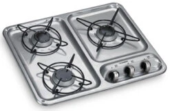 Dometic-Cramer HB 3400 (Cramer CE94-DF-EK2000) 3 Burner Caravan Hob