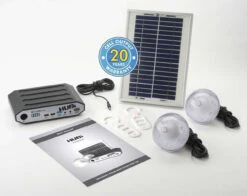 HUBi 2K Power And Lighting System Caravan Solar Hub Kit