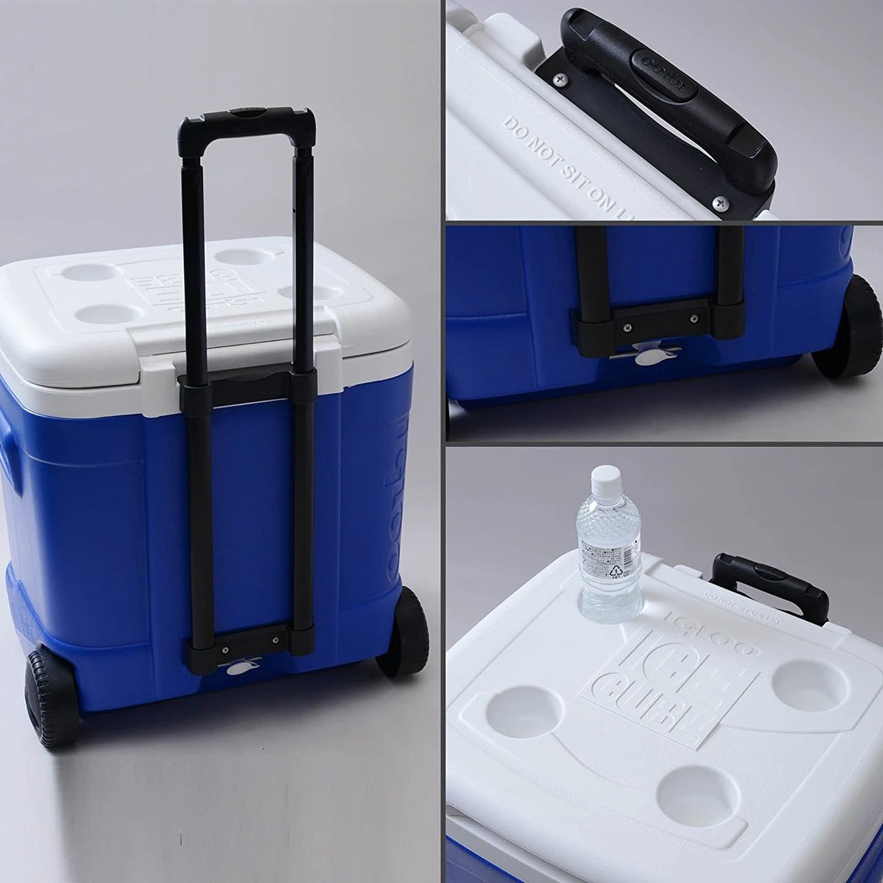Igloo Ice Cube 60 Roller Wheeled Ice Chest Cool Box - Image 4