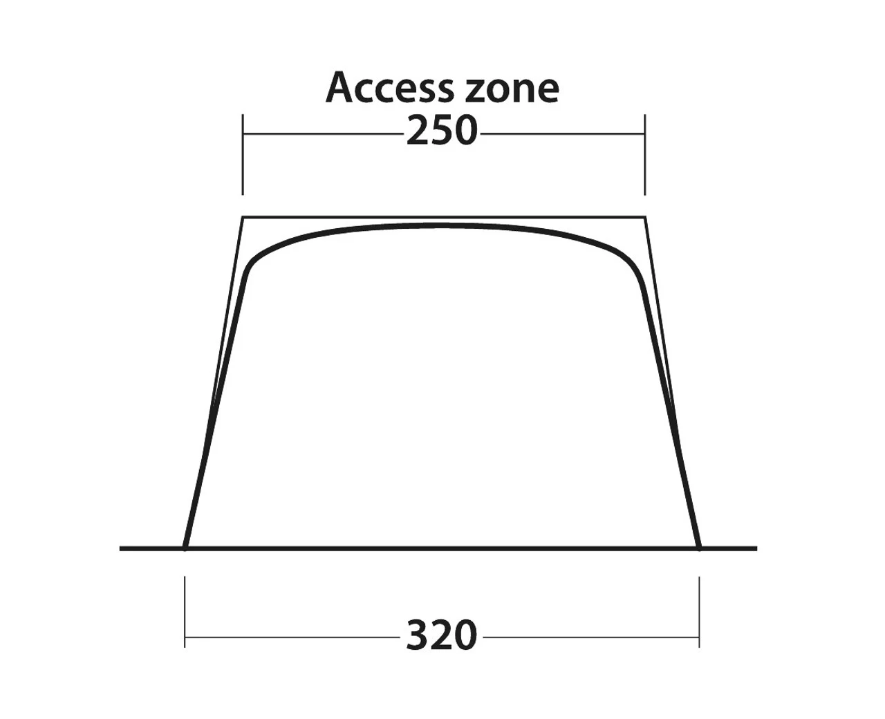 Outwell Campervan Touring Mini Shelter Awning - Image 7