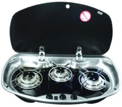 Smev PI8423GL - 3 Burner Motorhome Cooker