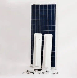 Sargent 100w Solar Panel Kit With 15A MPPT Charge Controller & Alloy Fittings