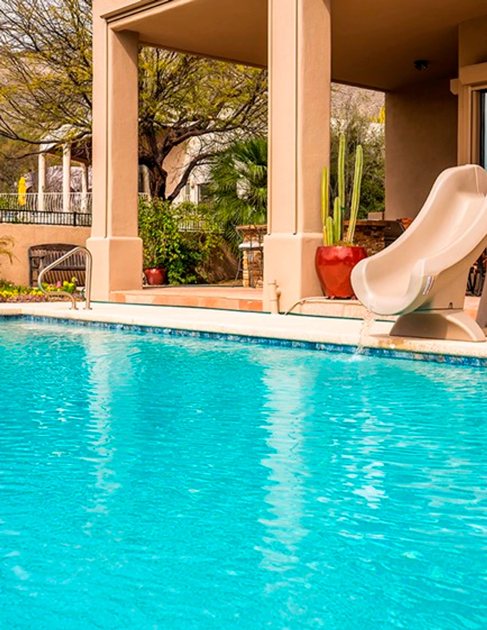 SR Smith SlideAway Portable Residential Swimming Pool Slide - Image 5