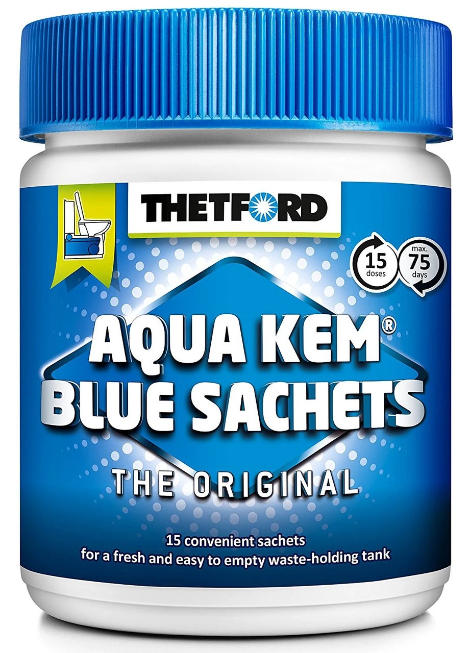 Thetford Aqua Kem Blue Portable Toilet Chemical Sachets