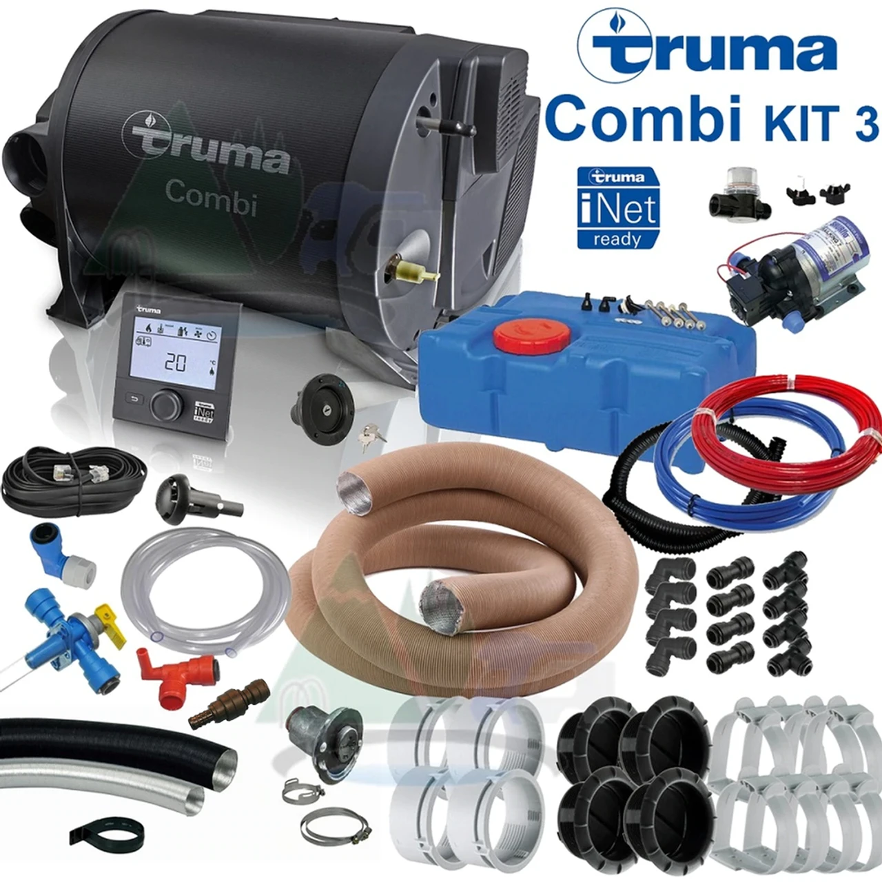 Truma Combi 2E 4E 6E Boiler And Space Heater Complete Kit 3
