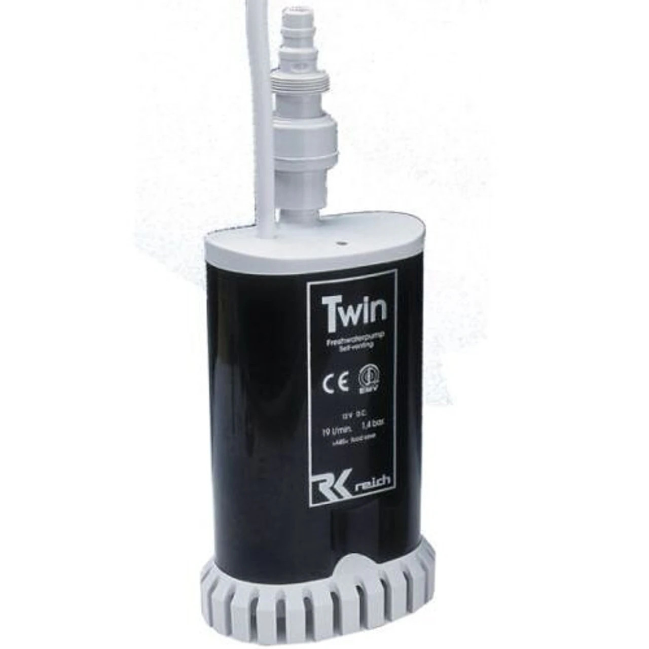 Reich 19L Twin Submersible Water Pump With Non-Return Valve - Image 2