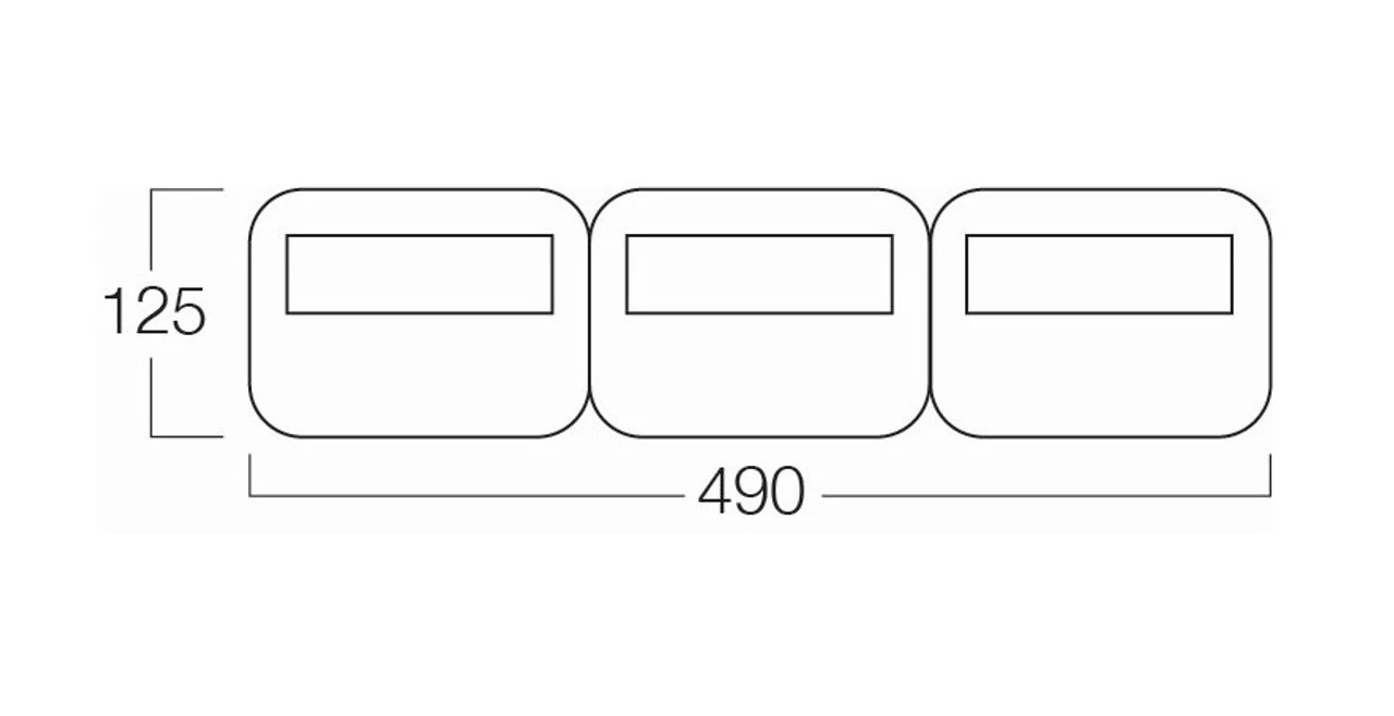 Vango Airbeam Modular Camping Windbreak - Image 10