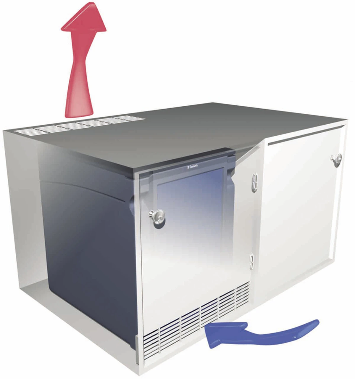 Dometic HiPro 4000 Standard Hotel Mini Bar Absorption Fridge - Image 4