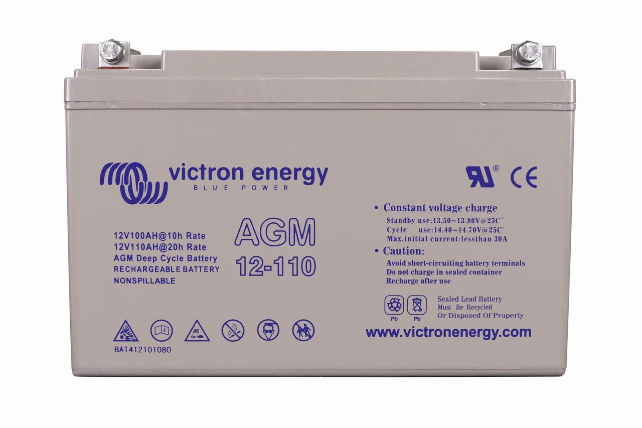 Victron Energy 12 Volt Deep Cycle AGM Batteries - Image 2