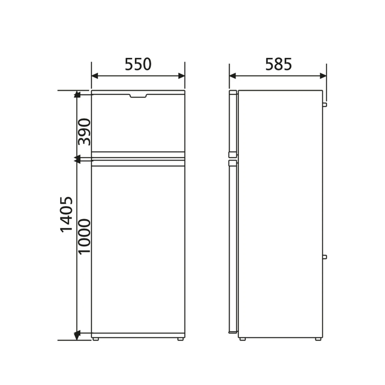 Dometic Waeco Coolmatic HDC225 Motorhome Compressor Fridge Freezer - Image 2