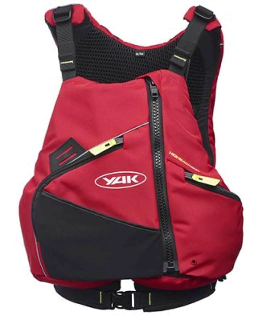YAK High Back Buoyancy Aid 60N Red Or Navy - Watersports PFD - Image 2